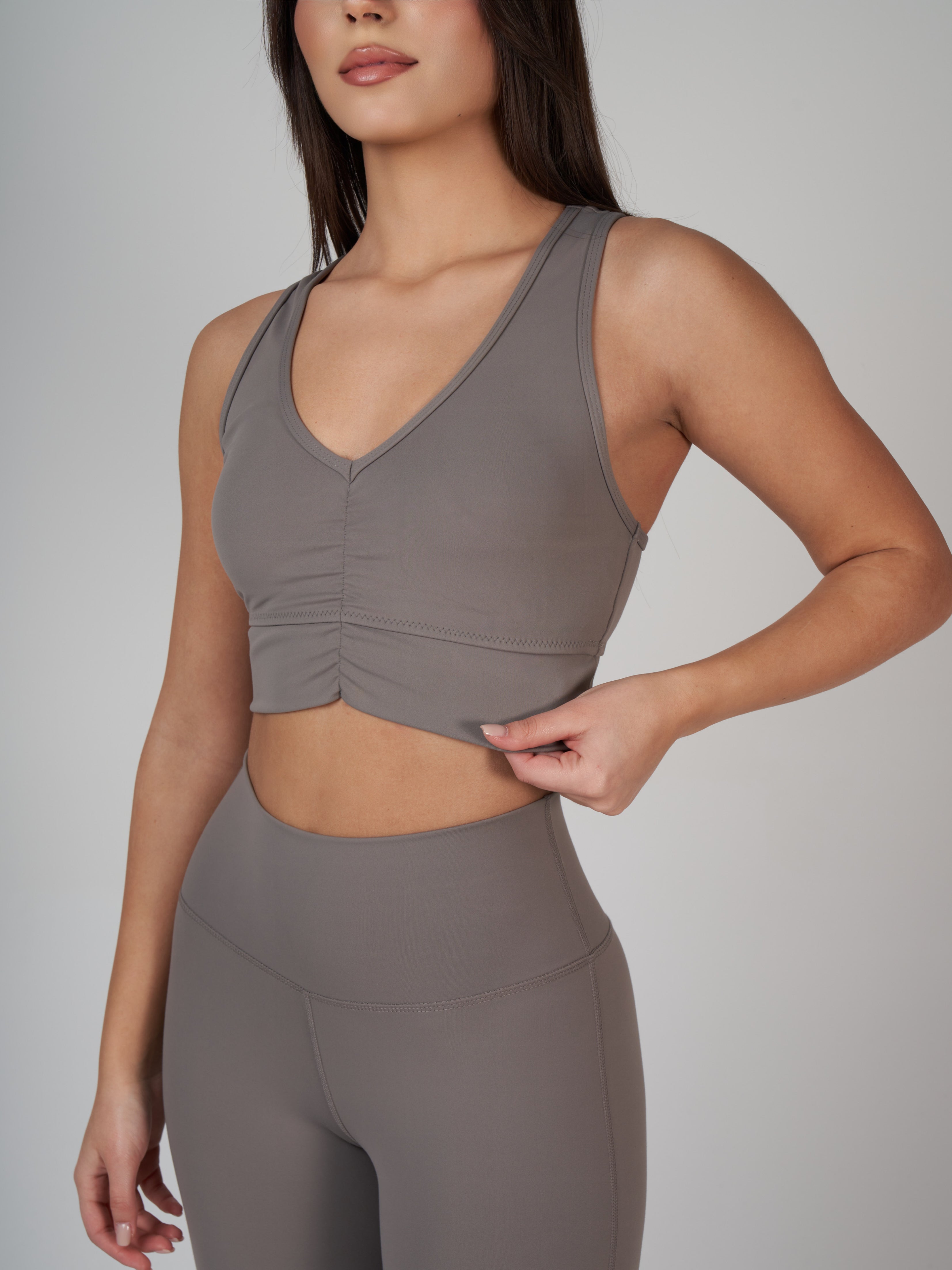 Amara Sculpt Bra - Stone