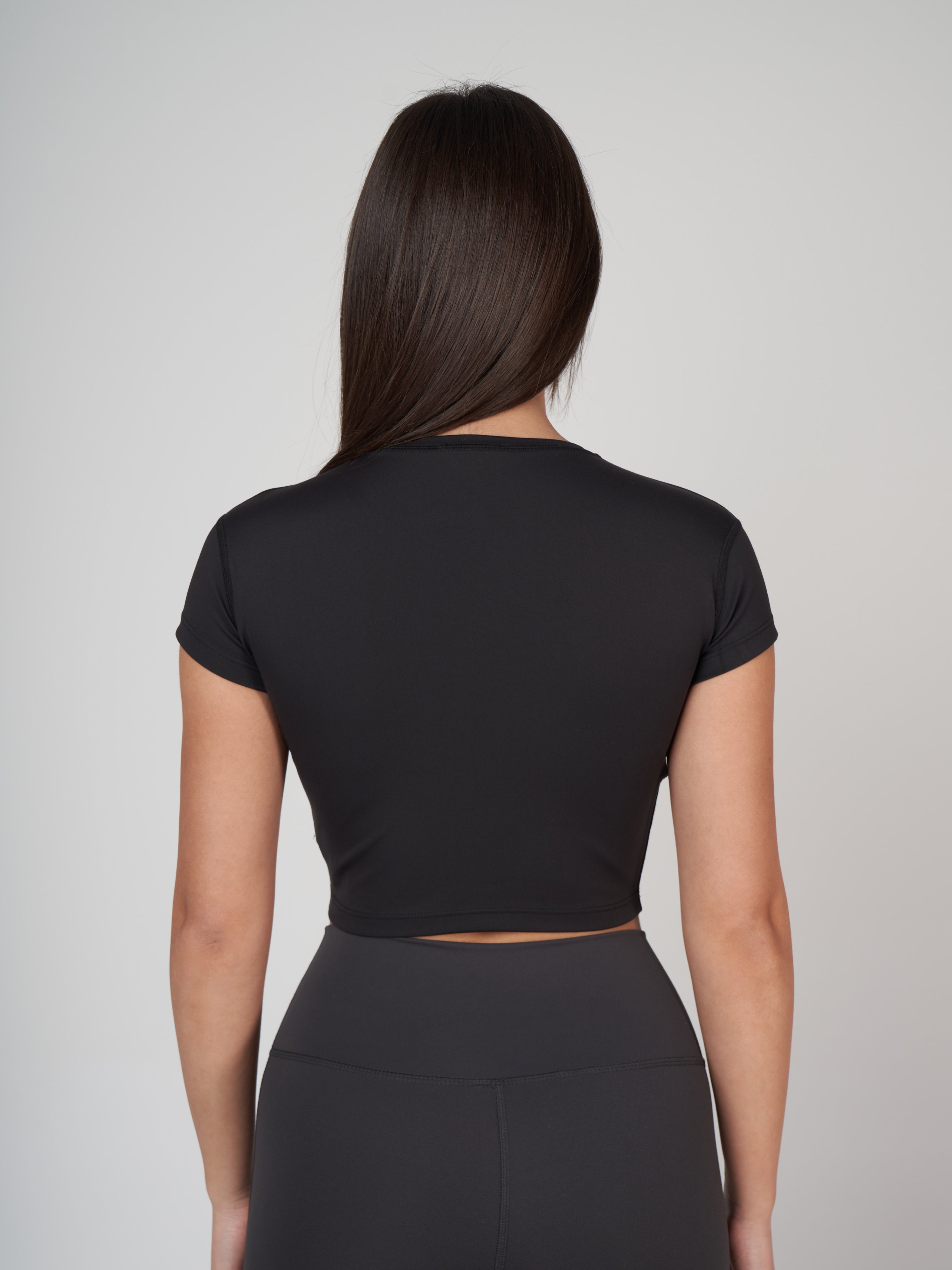 Liora Soft Crop - Black