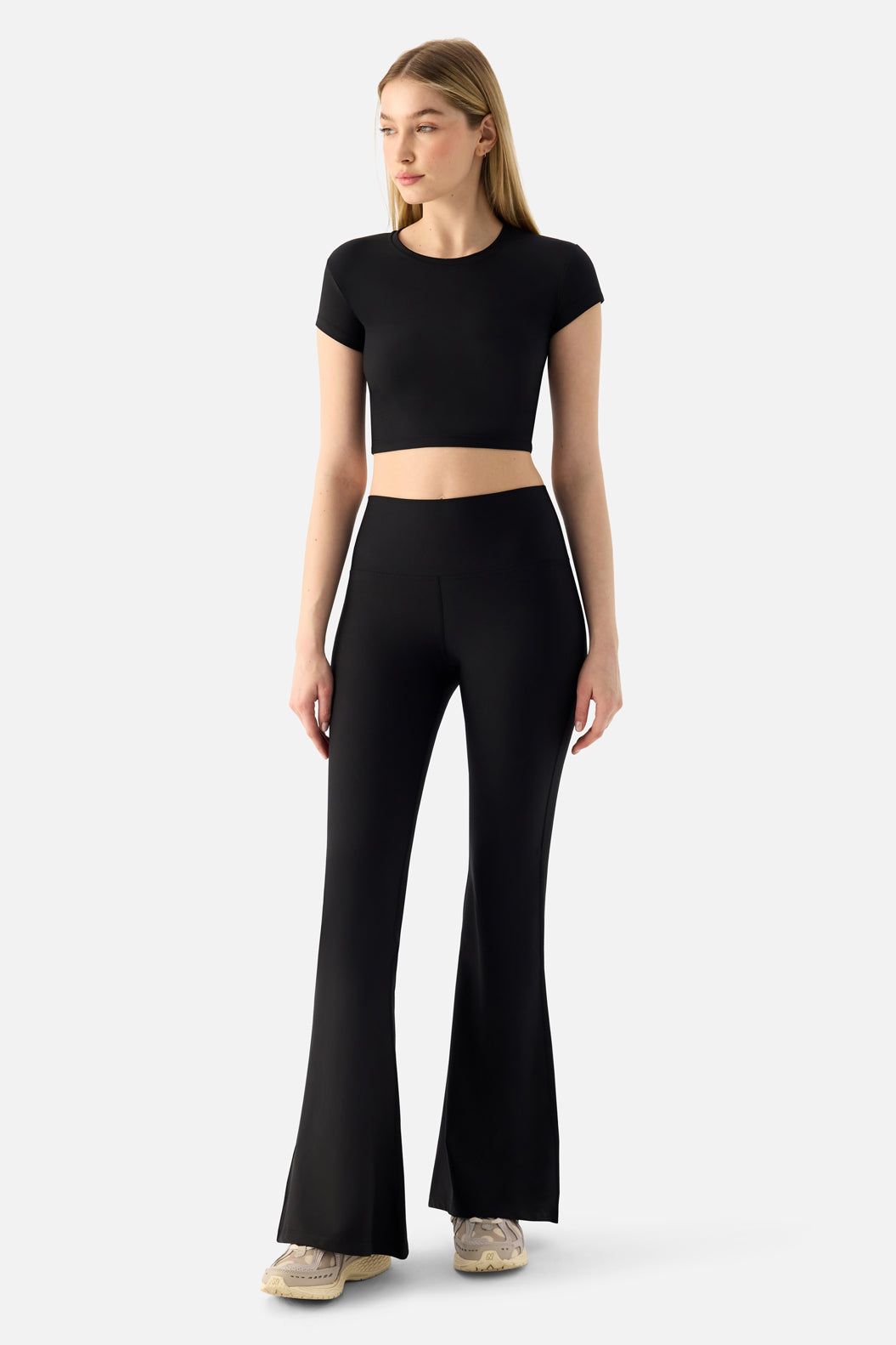 Melina Flared Хеланки - Black