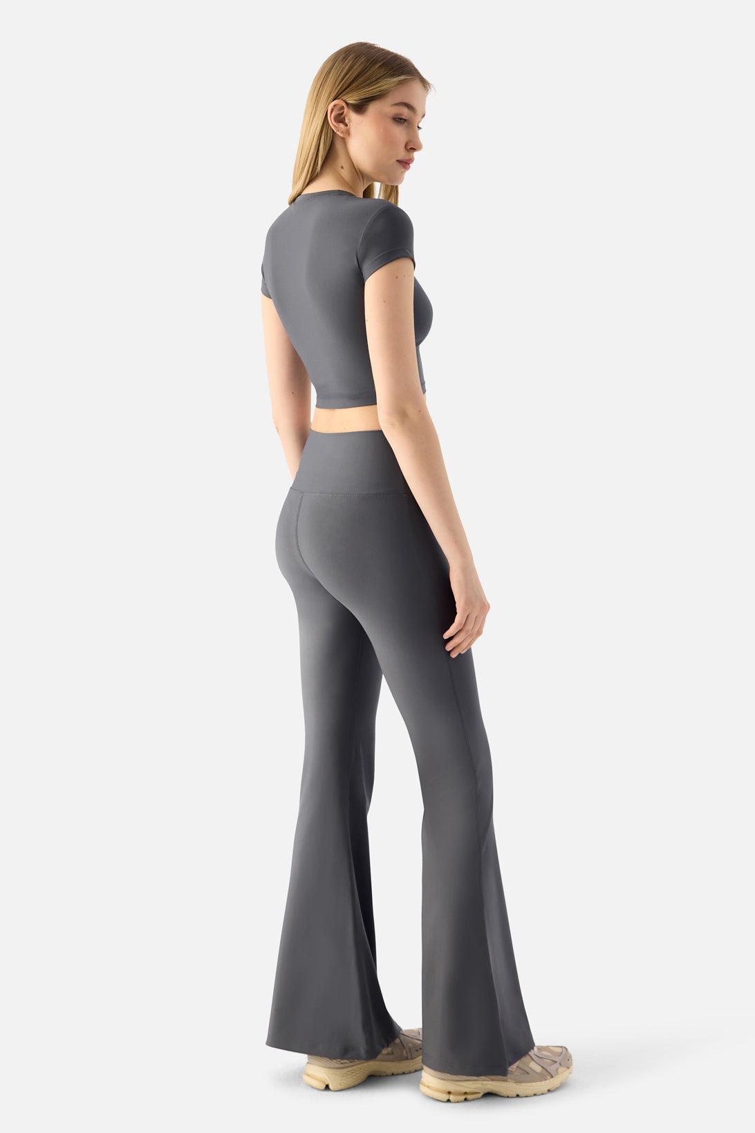 Melina Flared Хеланки - Dark Grey