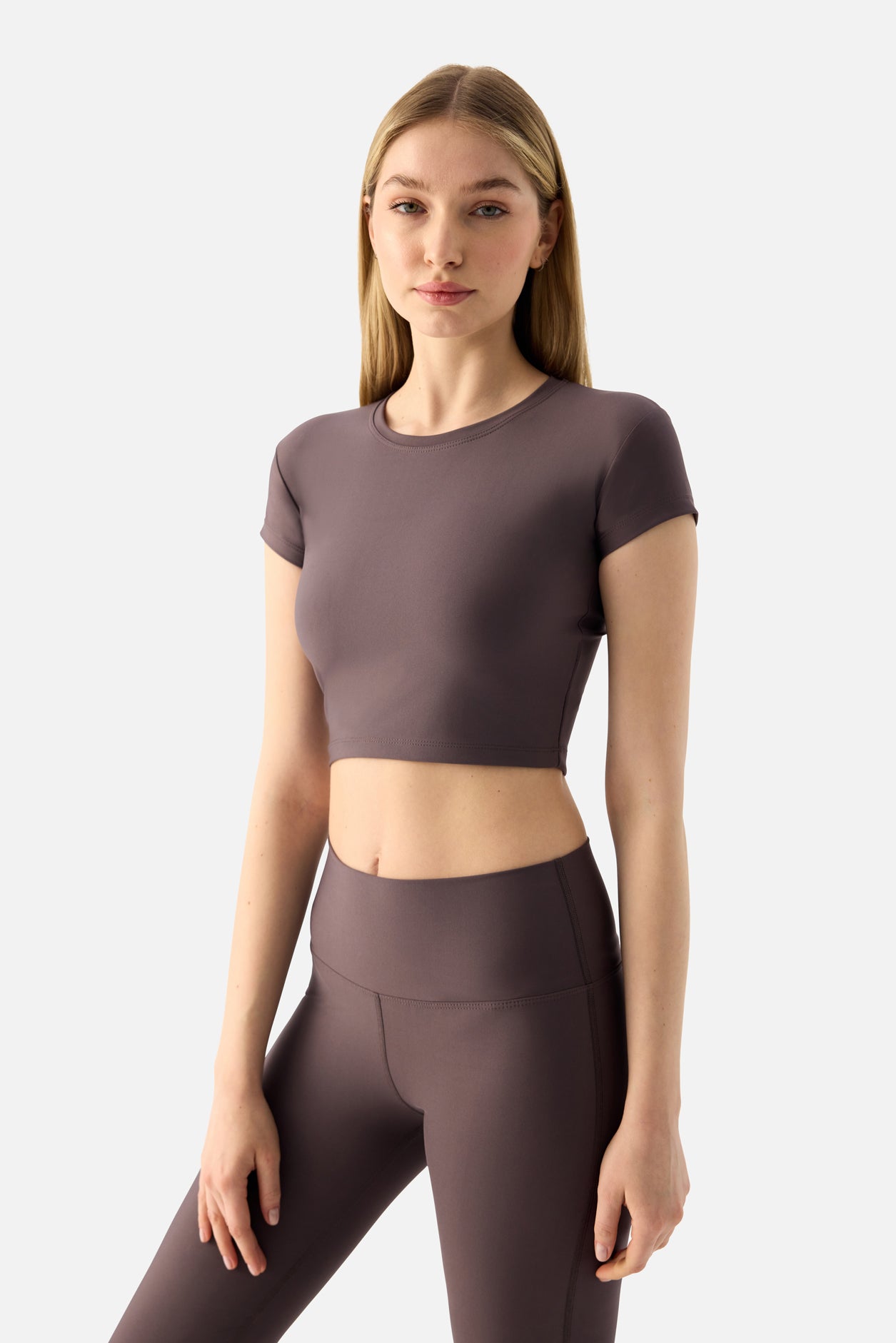 Melina Short Sleeve Top - Light Purple