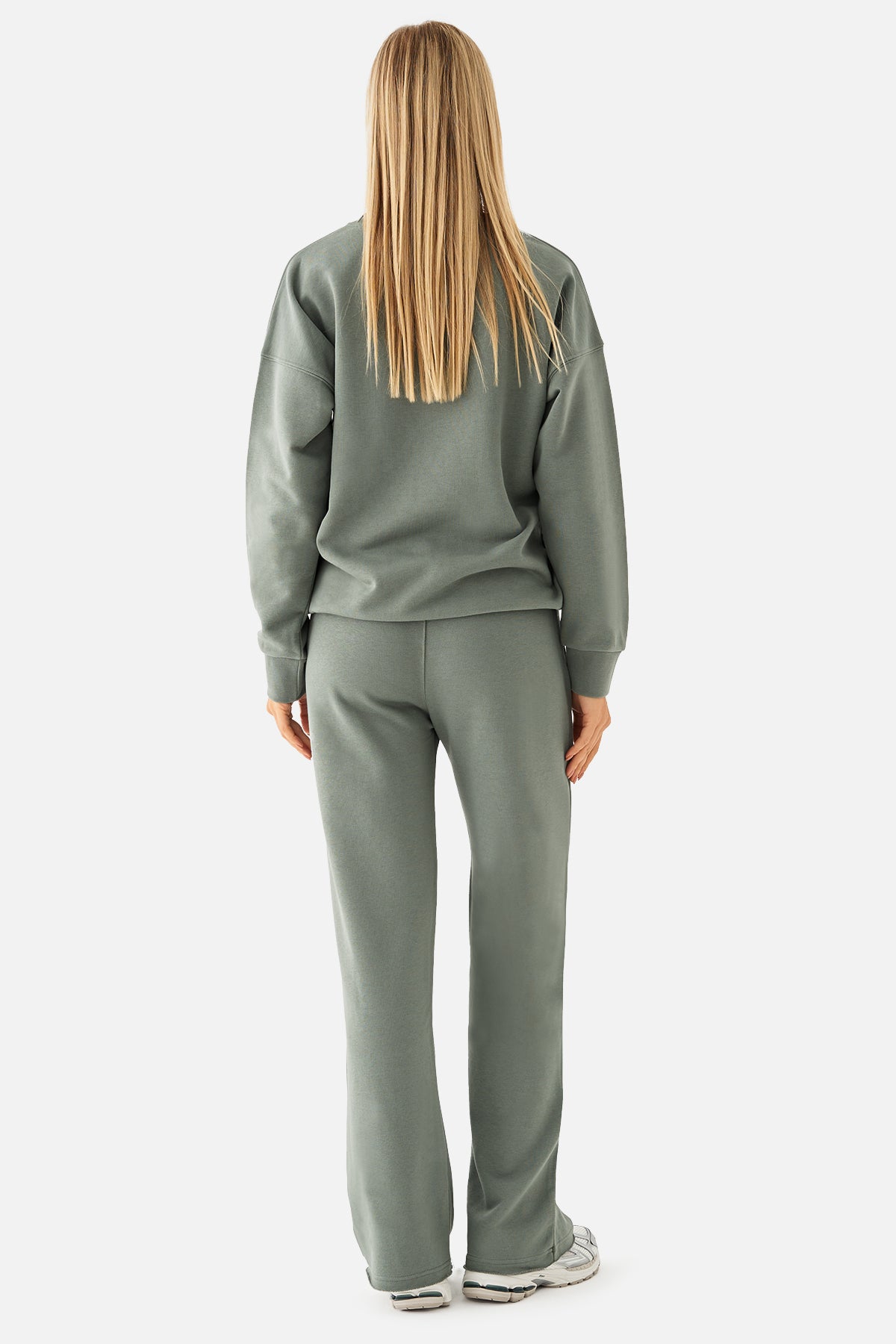 Amelia Flare Sweatpants - Khaki