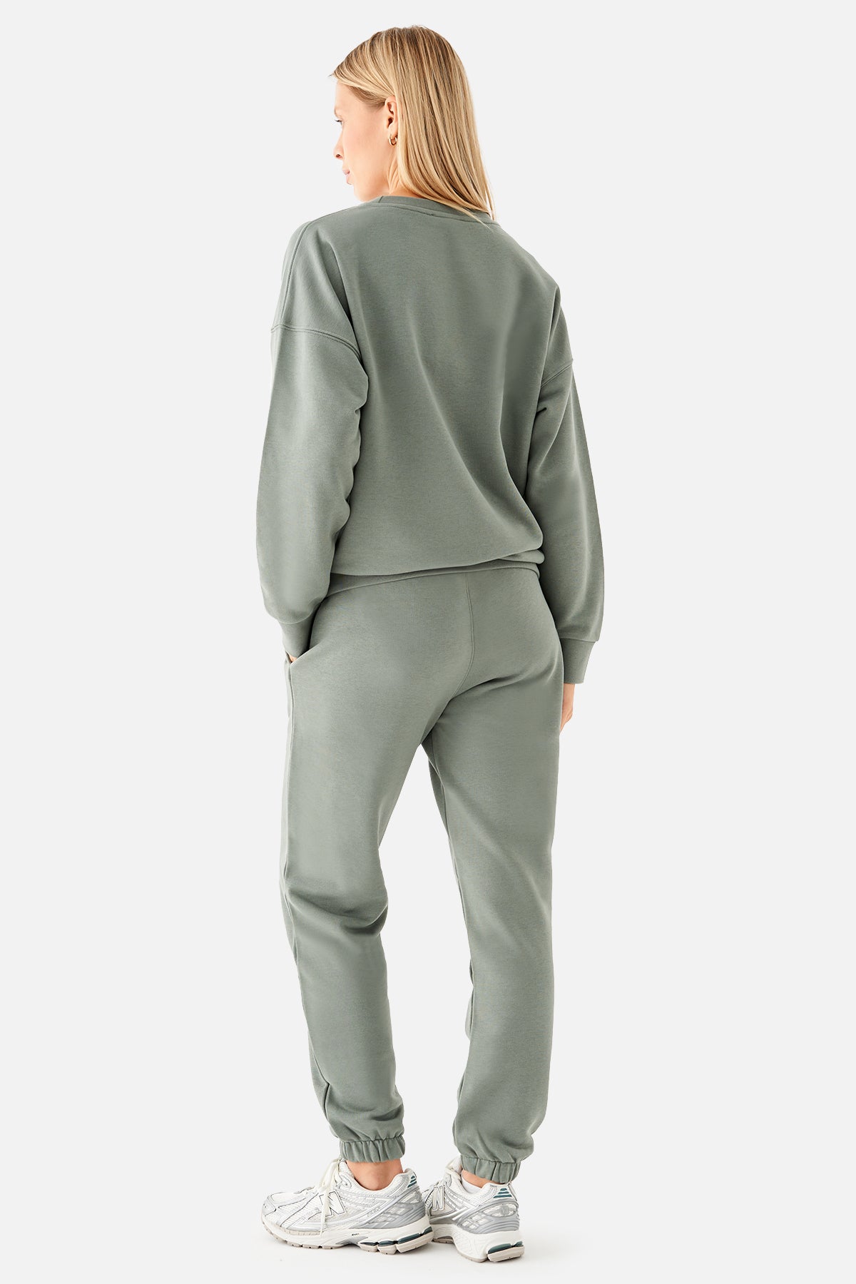 Mia Cuffed Sweatpants - Khaki