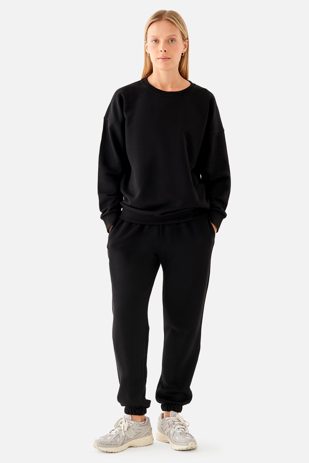 Nina Crewneck Sweatshirt - Black