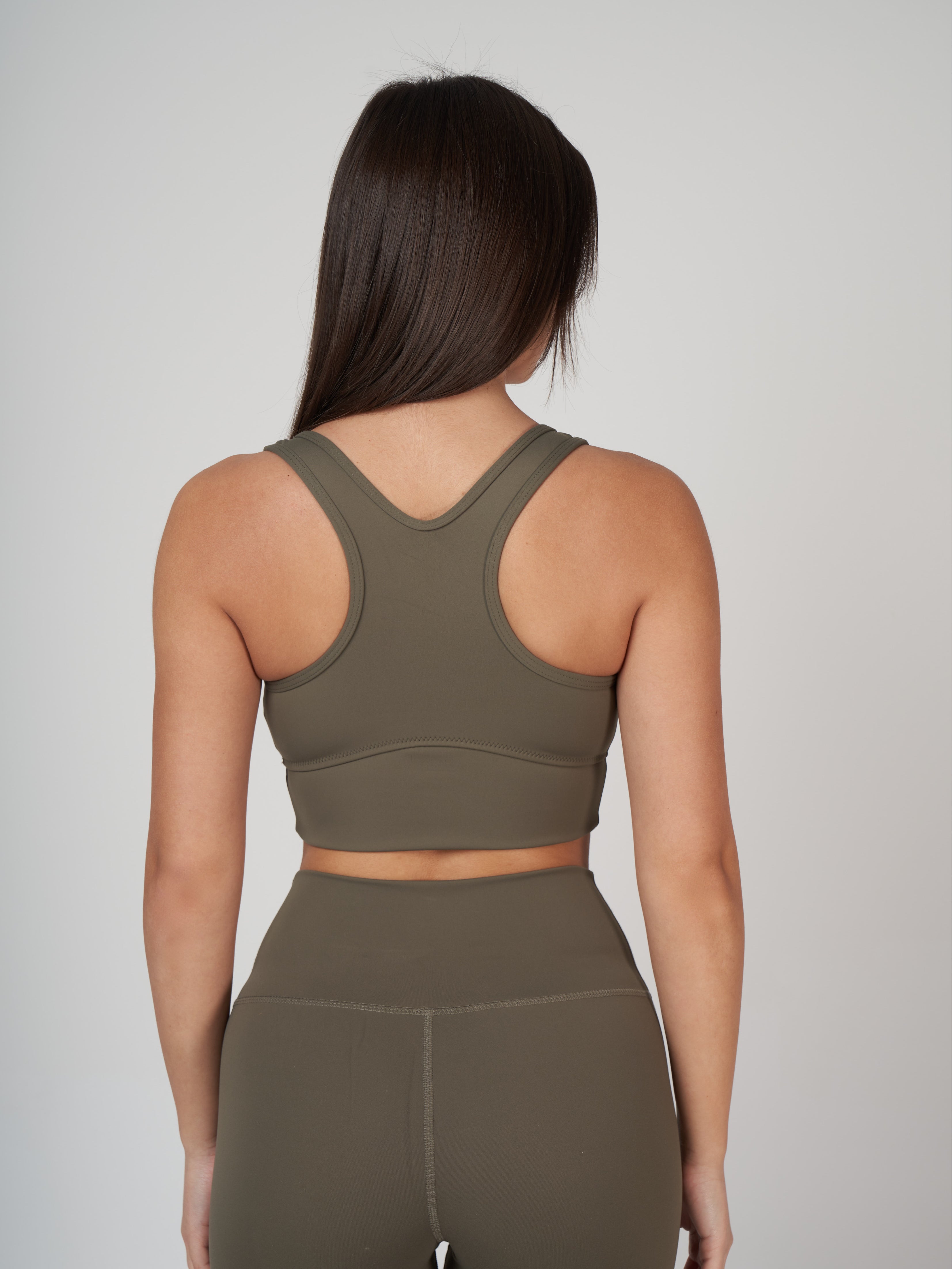 Amara Sculpt Bra - Khaki