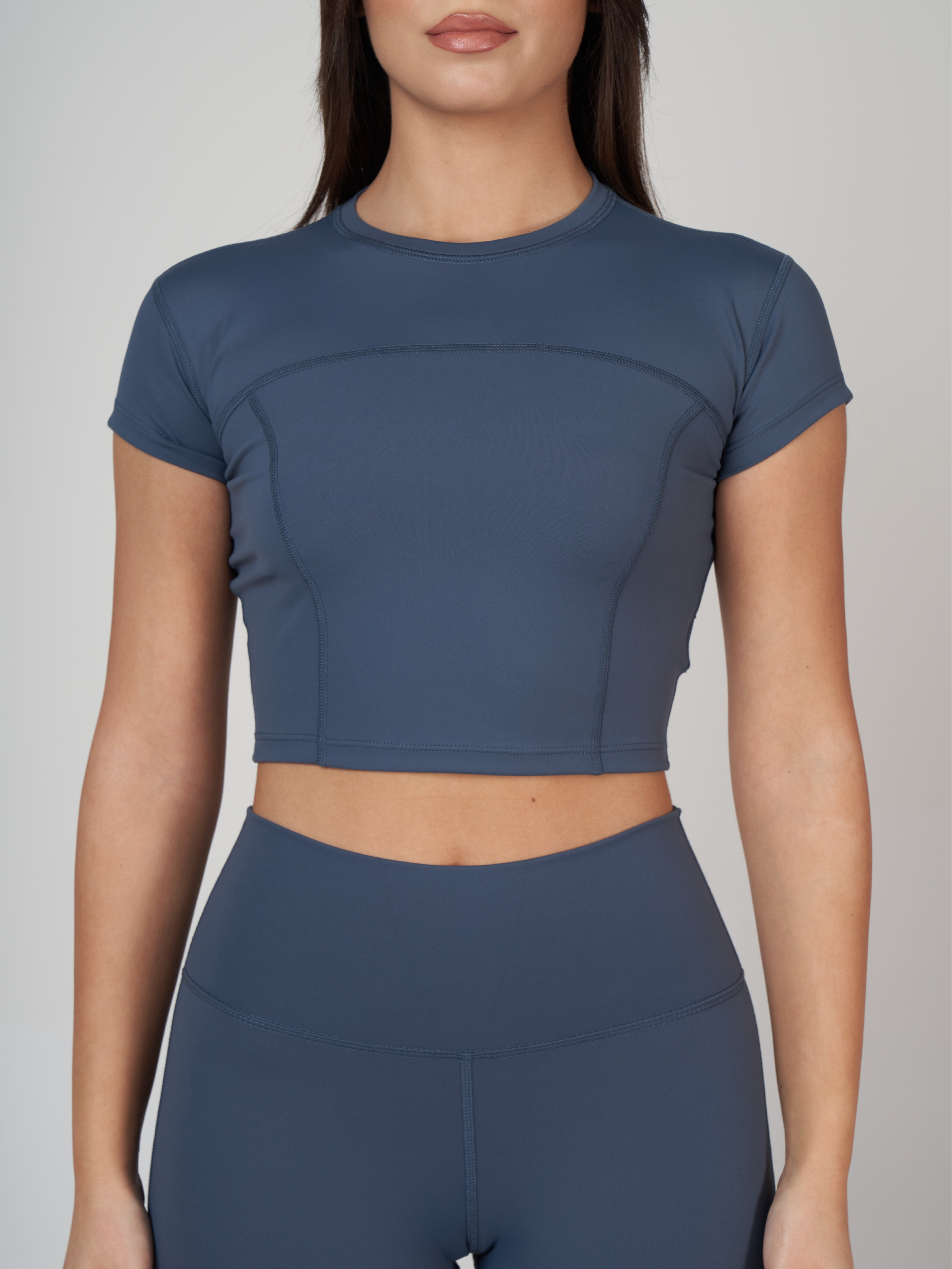Liora Soft Crop - Indigo