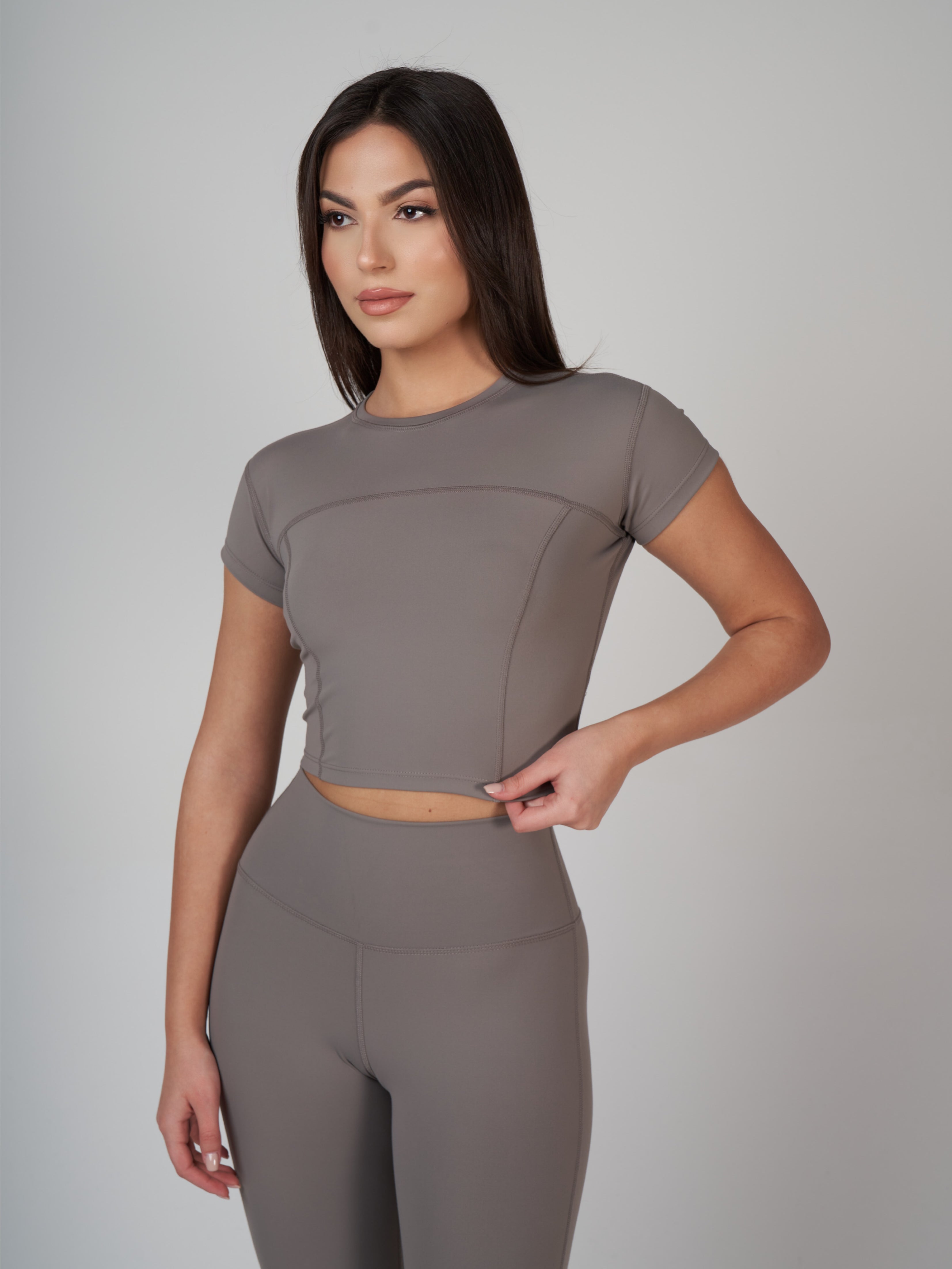 Liora Soft Crop - Stone