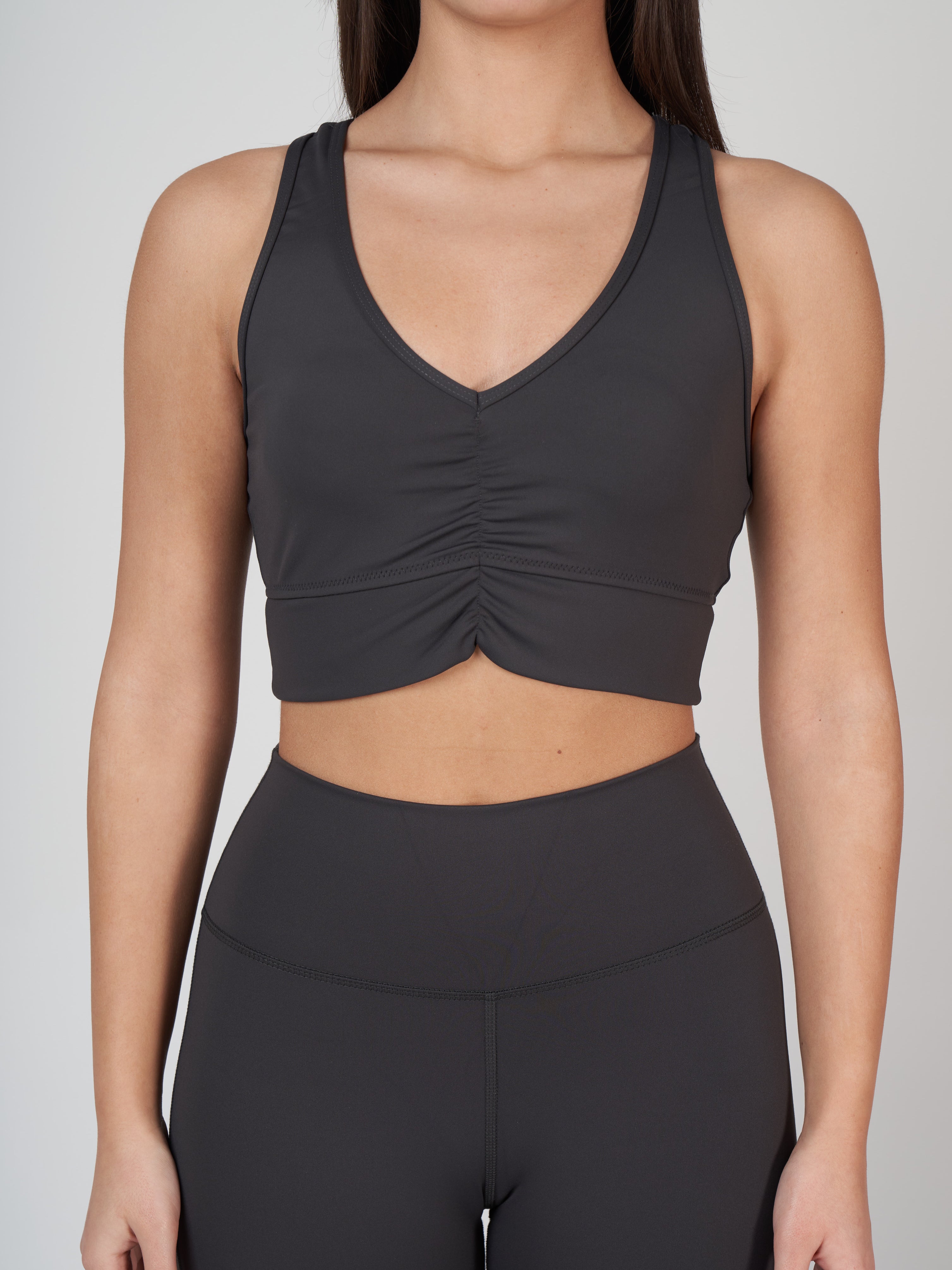 Amara Sculpt Bra - Dark Grey