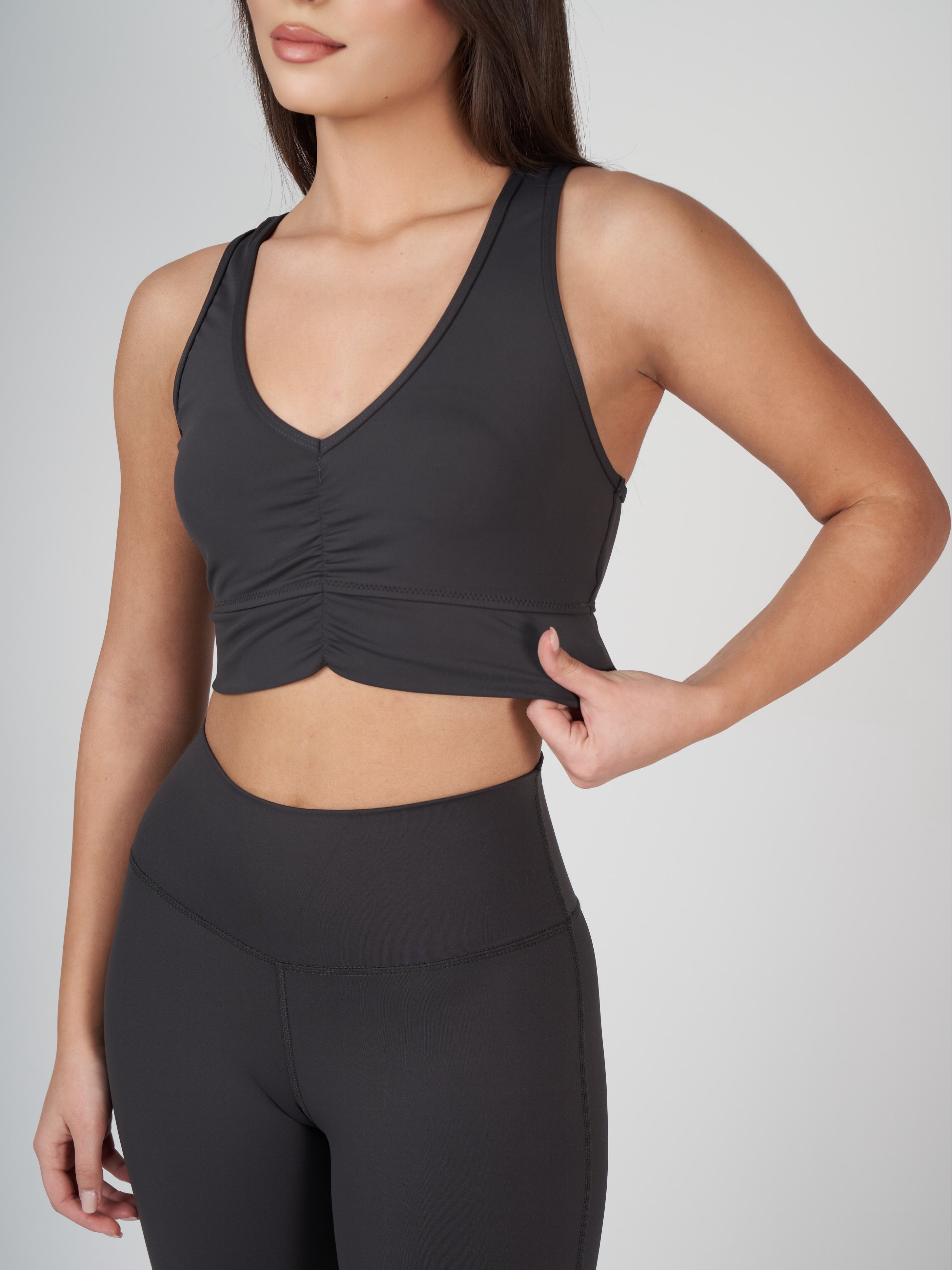 Amara Sculpt Bra - Dark Grey