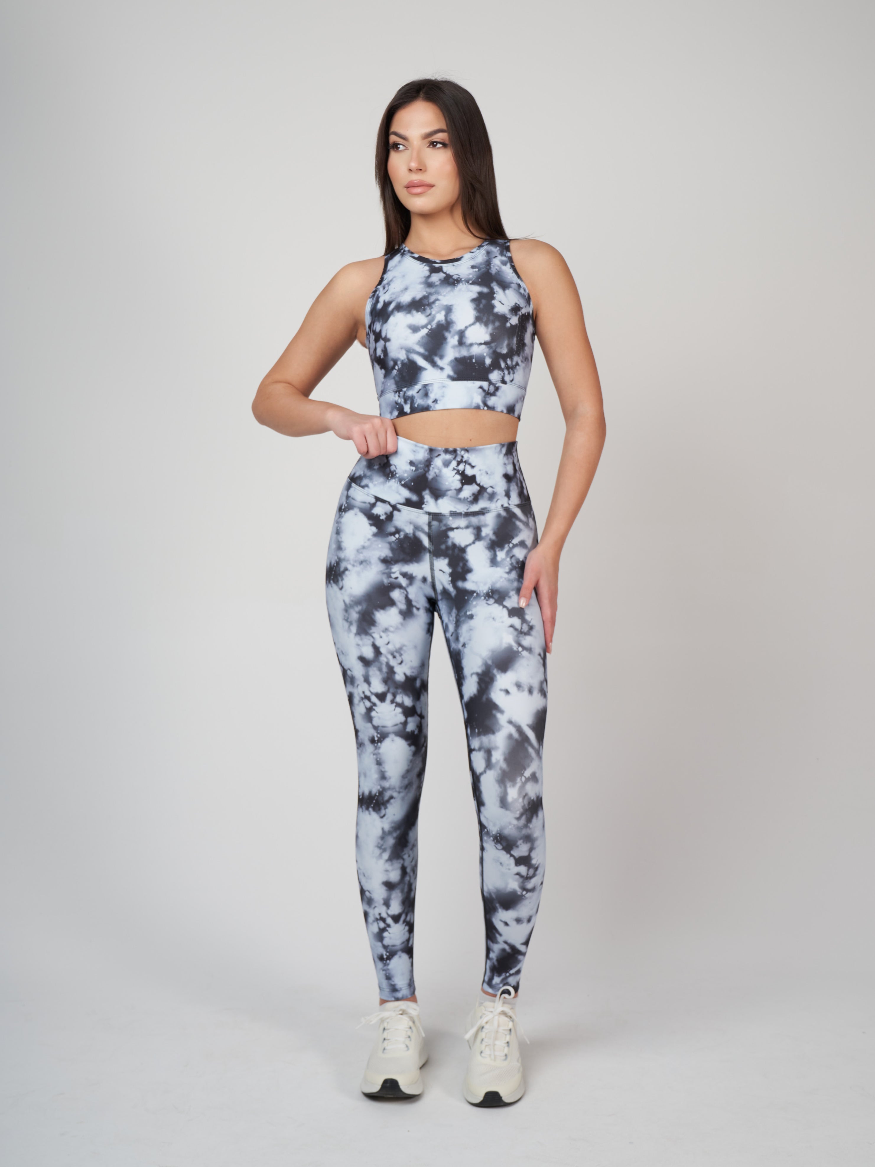 Dark Cloud Print Хеланки