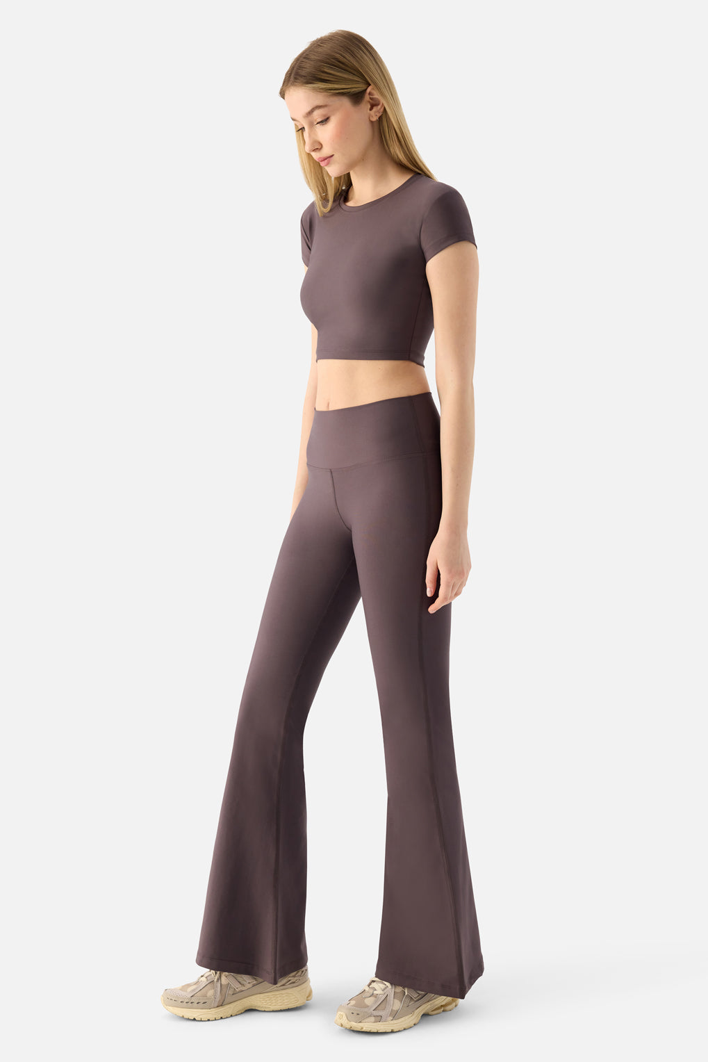 Melina Flared Хеланки - Light Purple