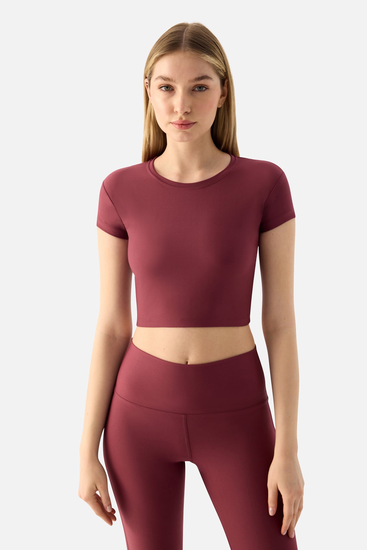 Melina Short Sleeve Top - Dusty Rose