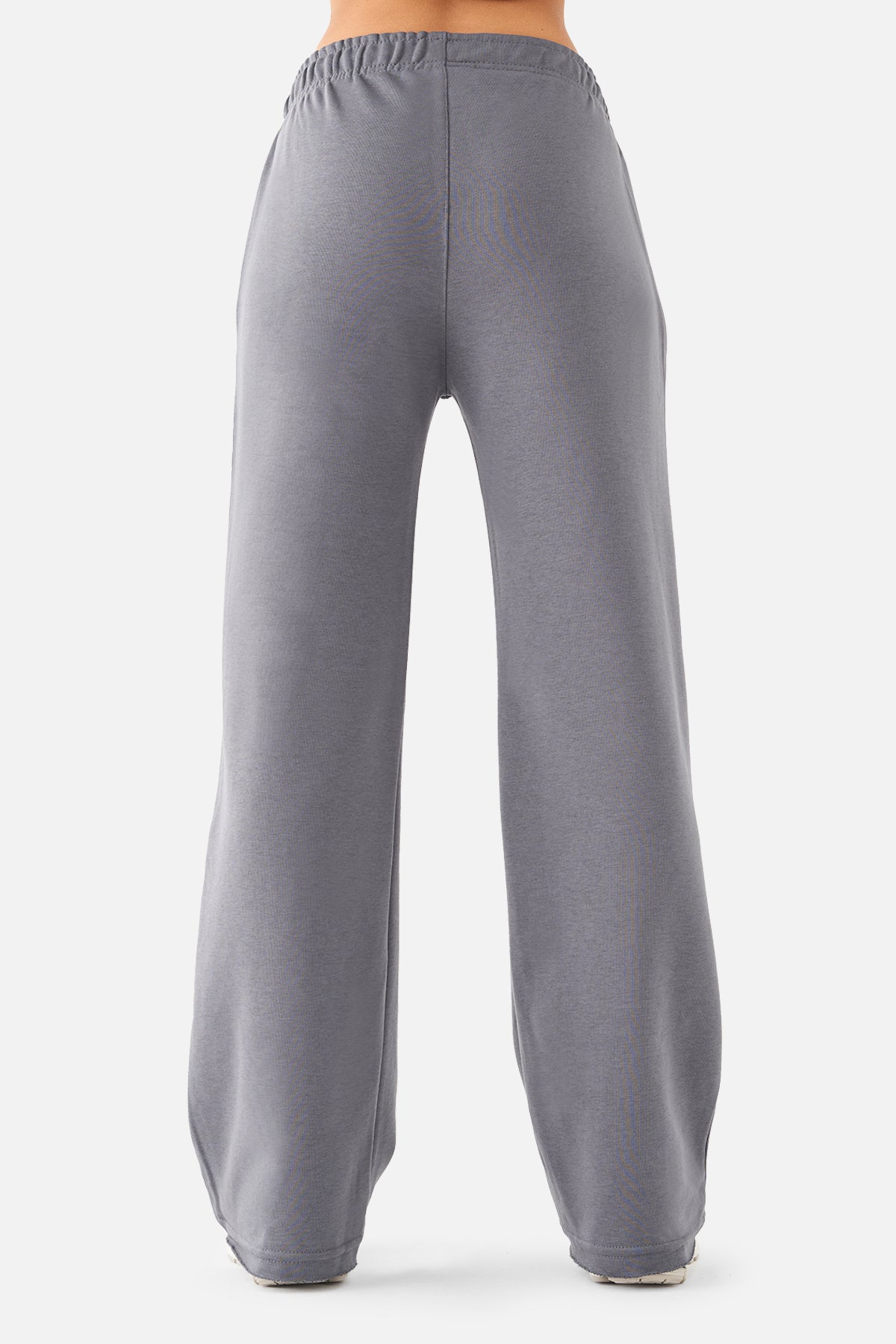 Amelia Flare Sweatpants - Dark Grey