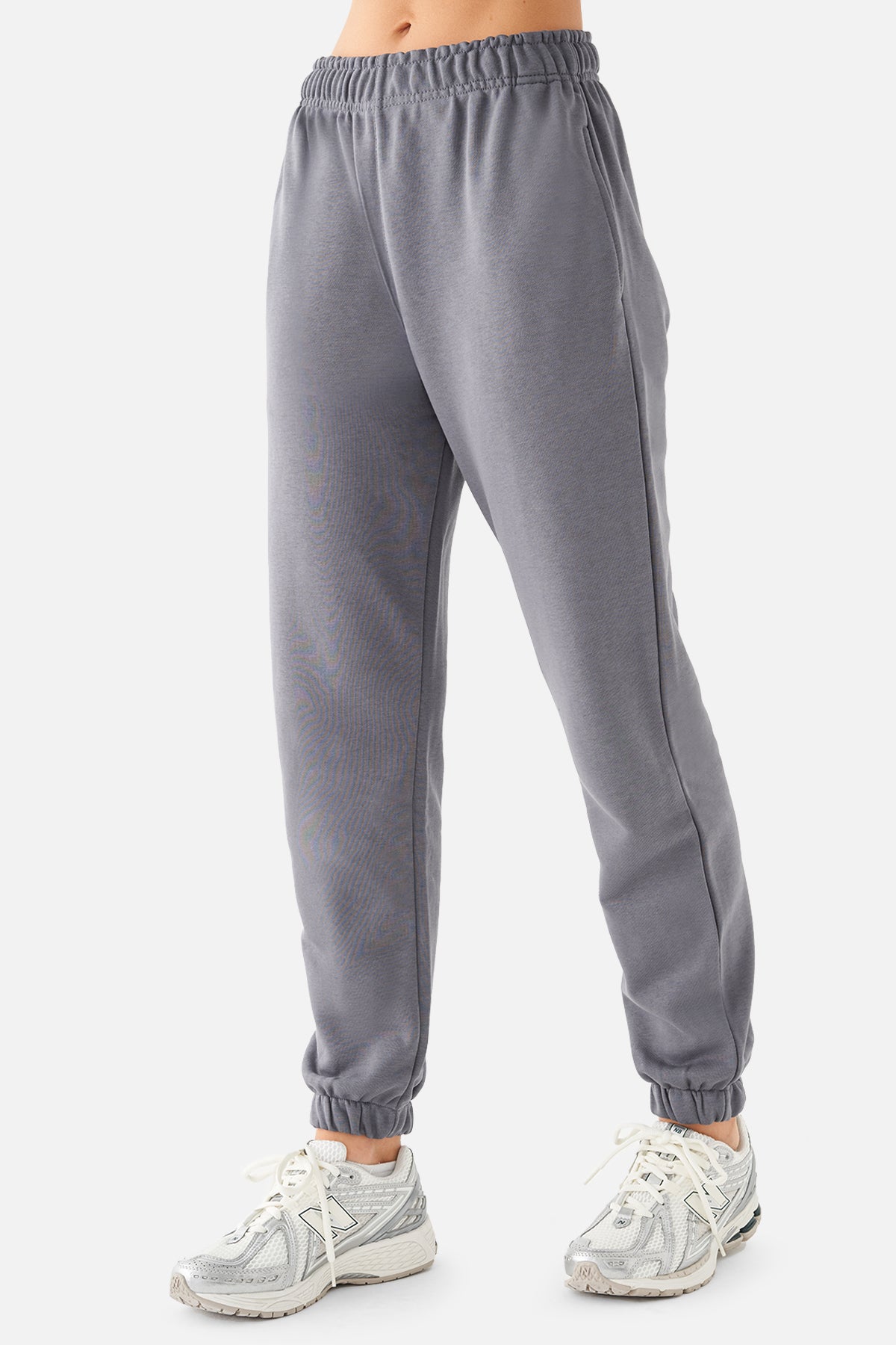 Mia Cuffed Sweatpants - Dark Grey